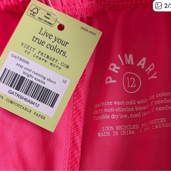 🌈 Bundle of 7 Kids StayCool Running Shorts 🌈 Sizes 10-12 - Picture 8 of 14